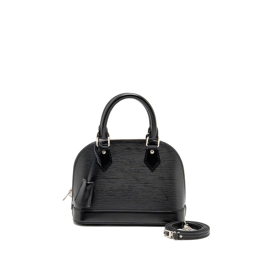 Louis Vuitton Alma BB EPI Leather Black SHW