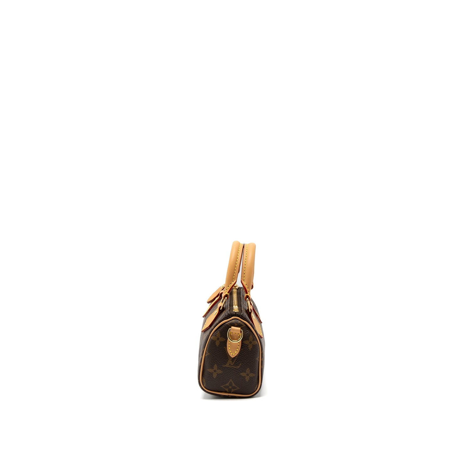 Louis Vuitton Nano Speedy Monogram Canvas GHW (New Version)