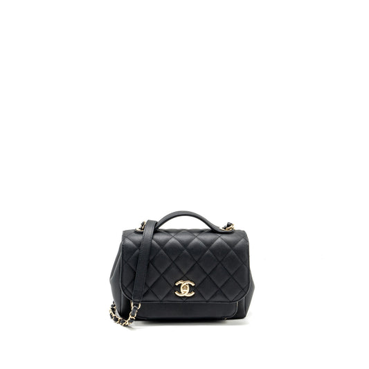 Chanel Medium Business Affinity Caviar black LGHW