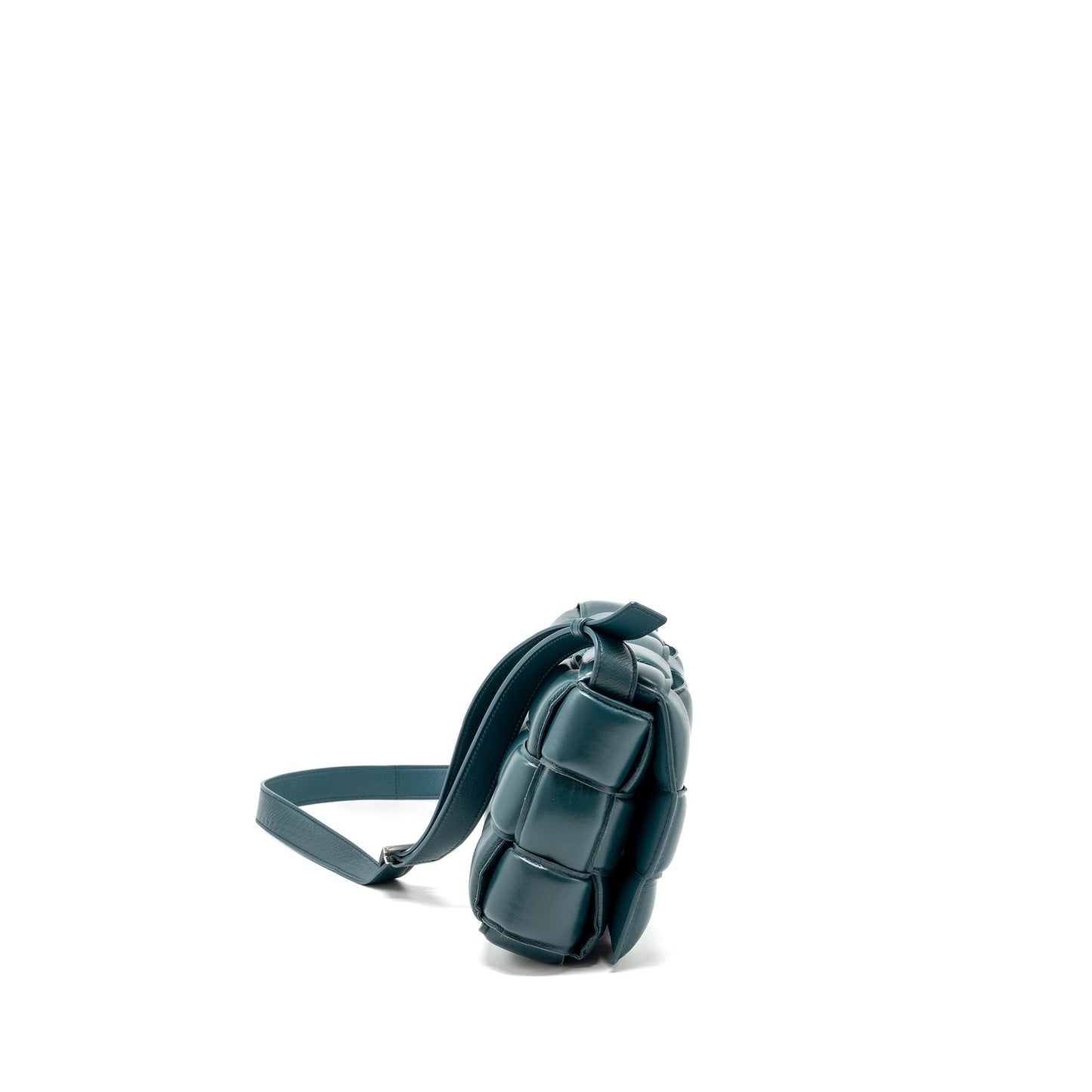 Bottega Veneta Padded Cassette Lambskin Green SHW