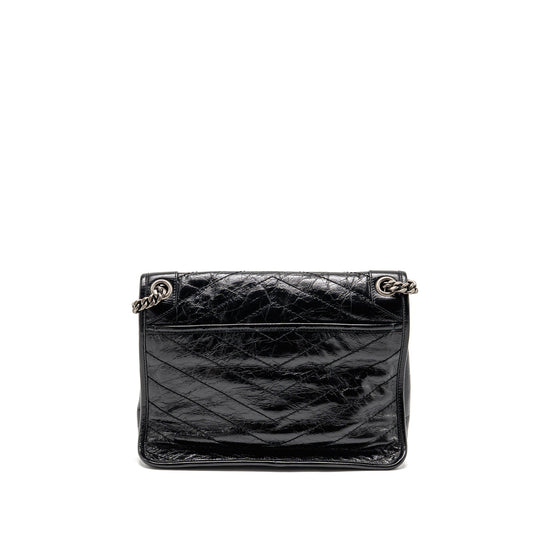 Saint Laurent / YSL Medium Niki Calfskin Black SHW