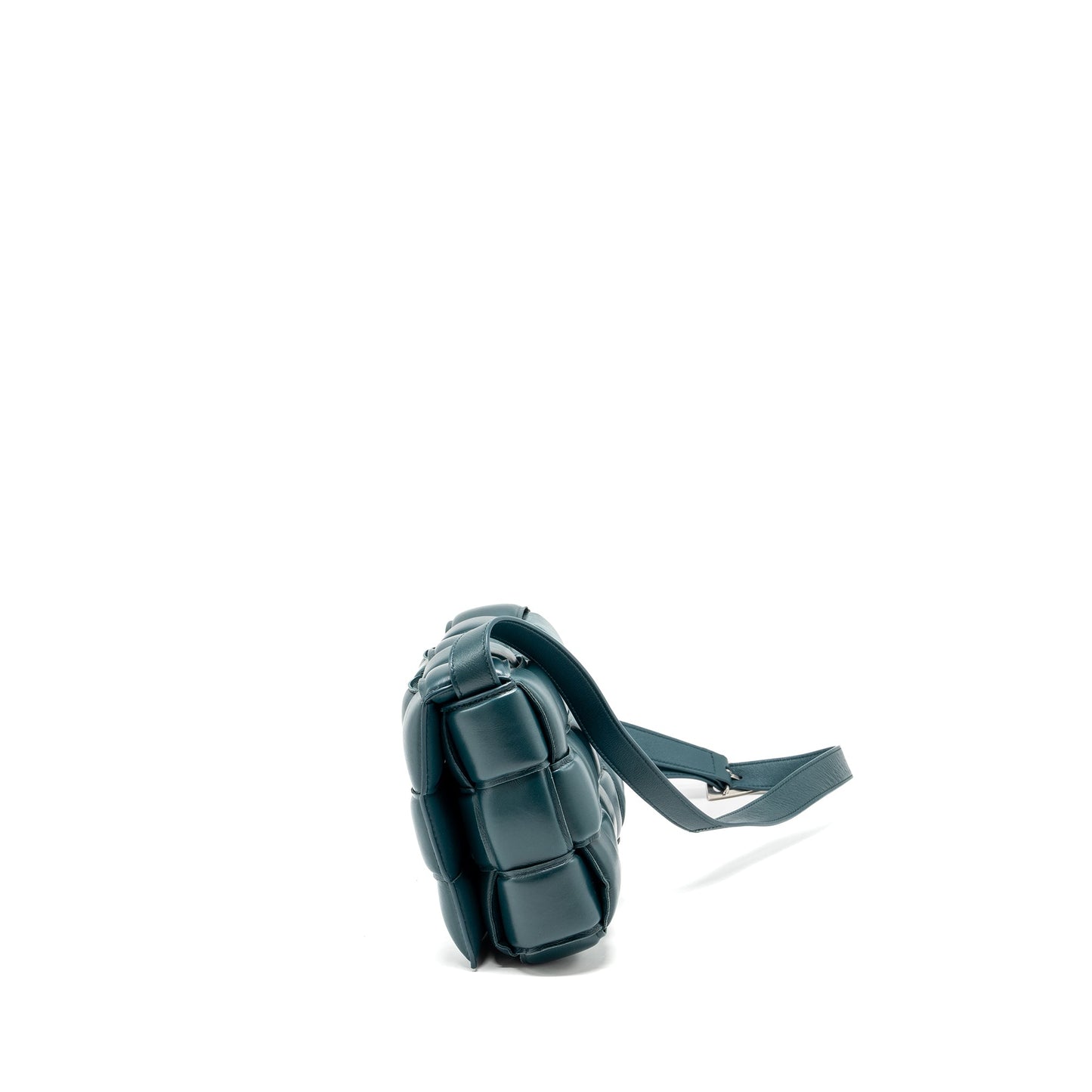Bottega Veneta Padded Cassette Lambskin Green SHW