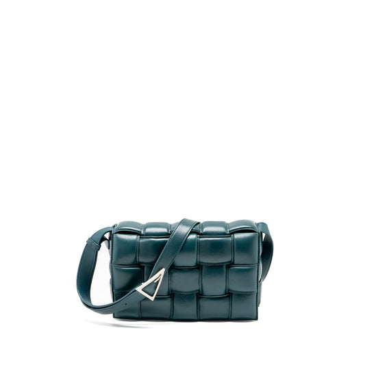 Bottega Veneta Padded Cassette Lambskin Green SHW