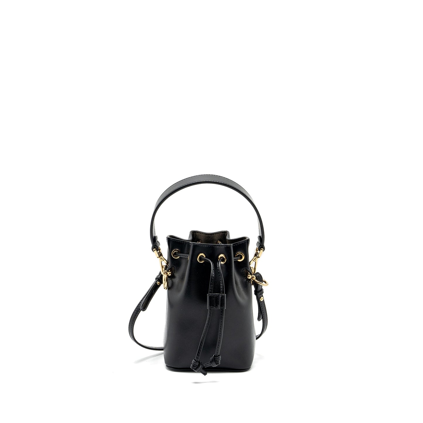 Fendi Mini Mon Tresor bucket bag calfskin black GHW