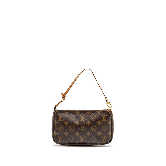 Louis Vuitton Pochette Accessories Monogram Canvas GHW