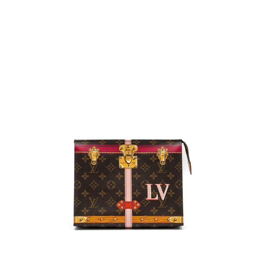 Louis Vuitton Toiletry Pochette 26 Limited Edition Monogram Canvas GHW