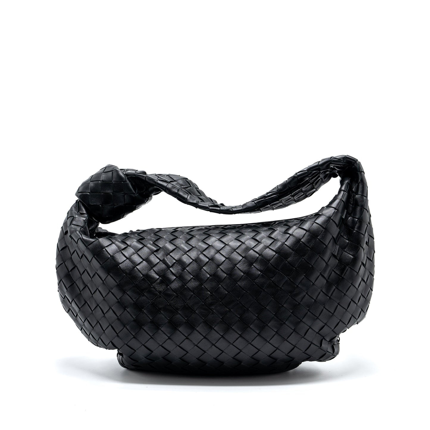 Bottega Veneta Small Jodie Lambskin Black SHW