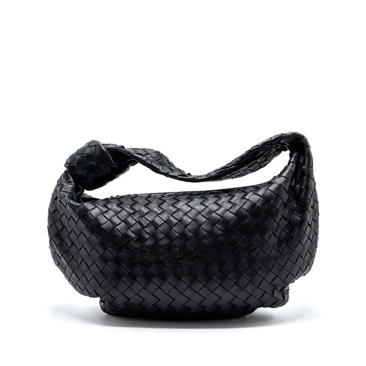 Bottega Veneta Small Jodie Lambskin Black SHW