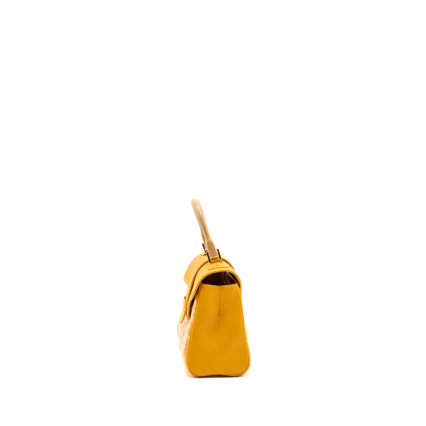 GOYARD mini Saigon canvas yellow SHW