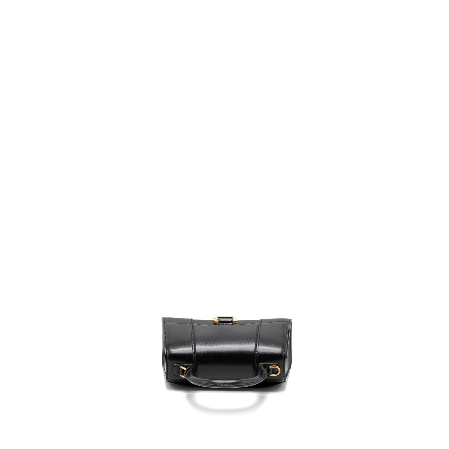Balenciaga Hourglass XS Calfskin Black GHW