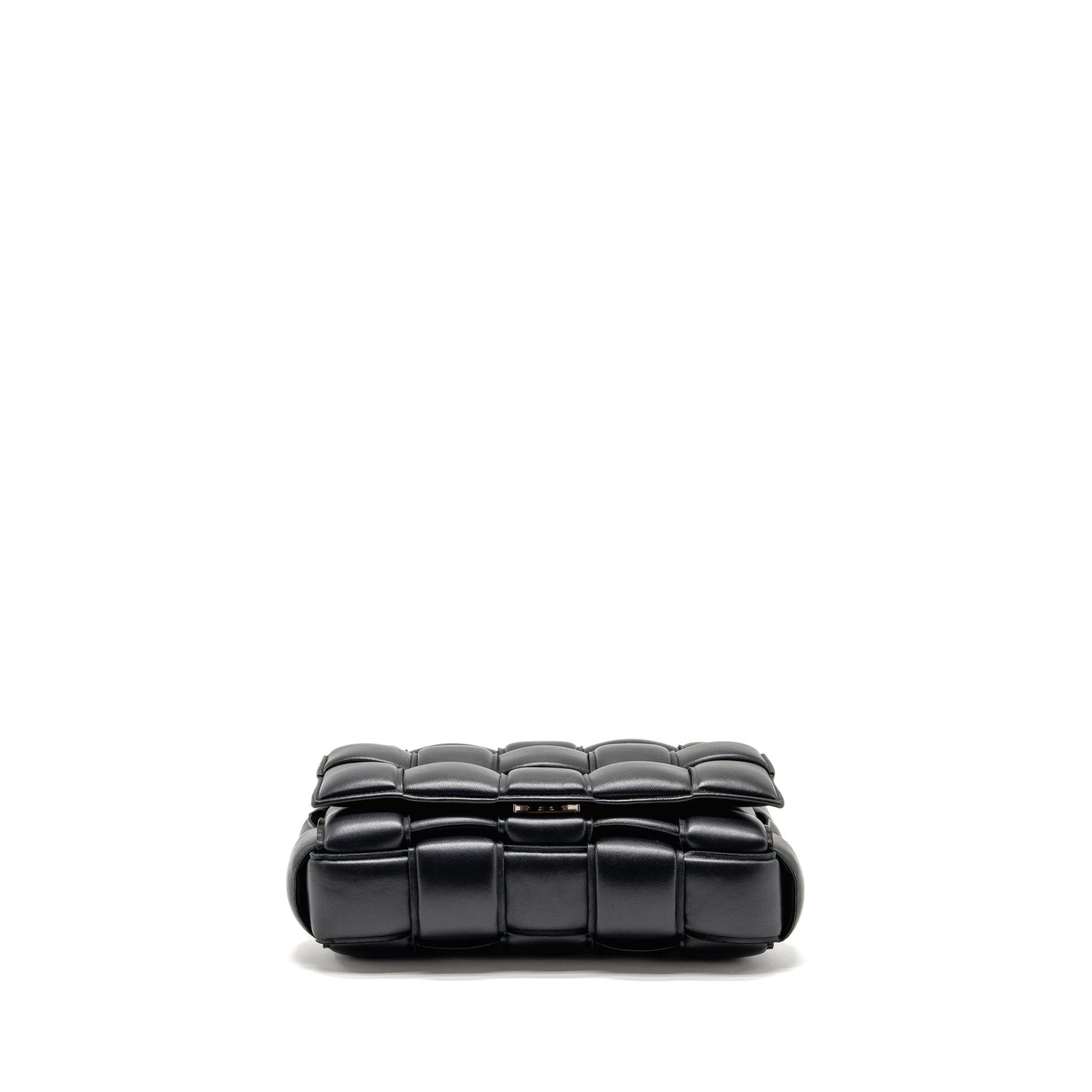 Bottega Veneta Padded Cassette Lambskin Black SHW
