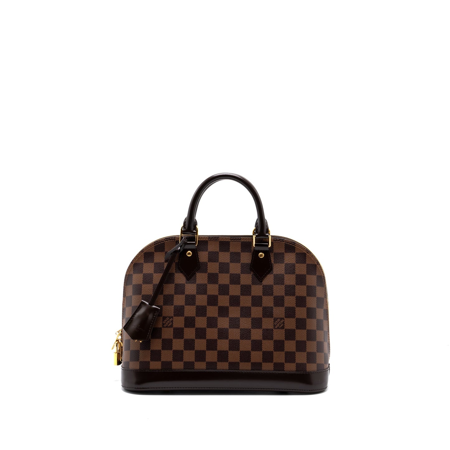 Louis Vuitton alma PM damier ebene GHW