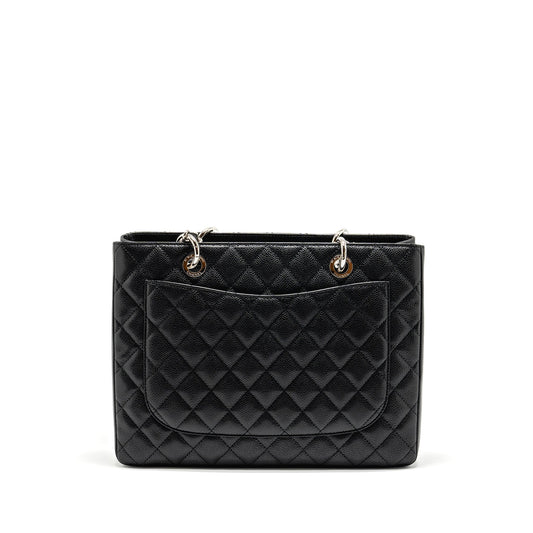 Chanel Grand Shopping Tote / GST Caviar Black SHW
