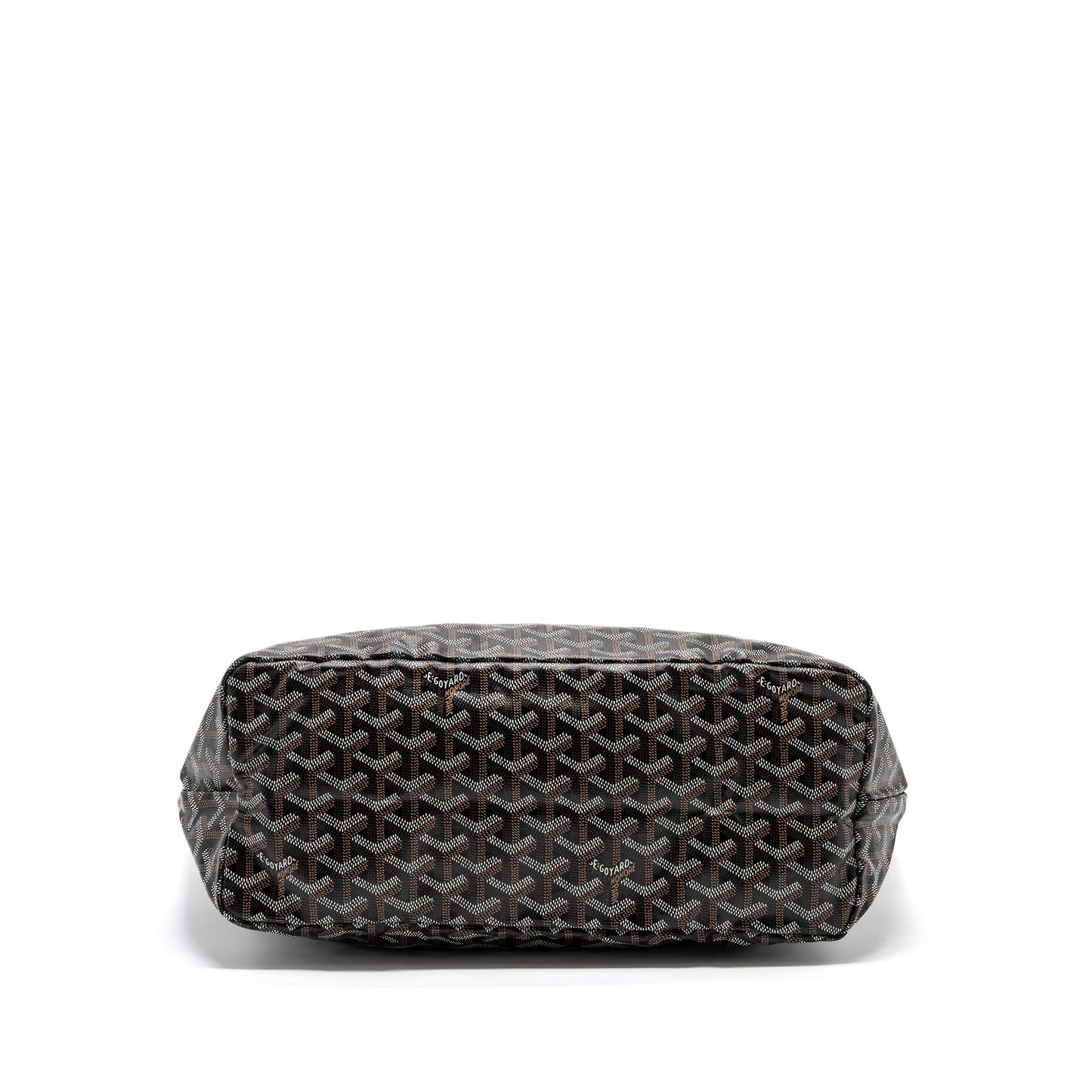Goyard saint Louis PM tote bag goyardine canvas black / multicolor