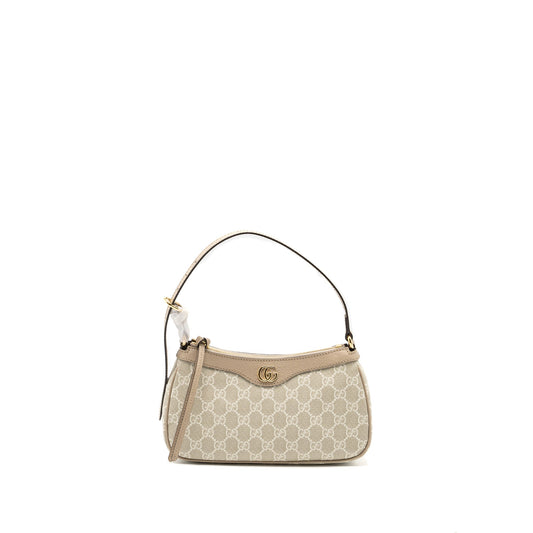 Gucci Ophidia Small Handbag GG Supreme Canvas Beige/White GHW