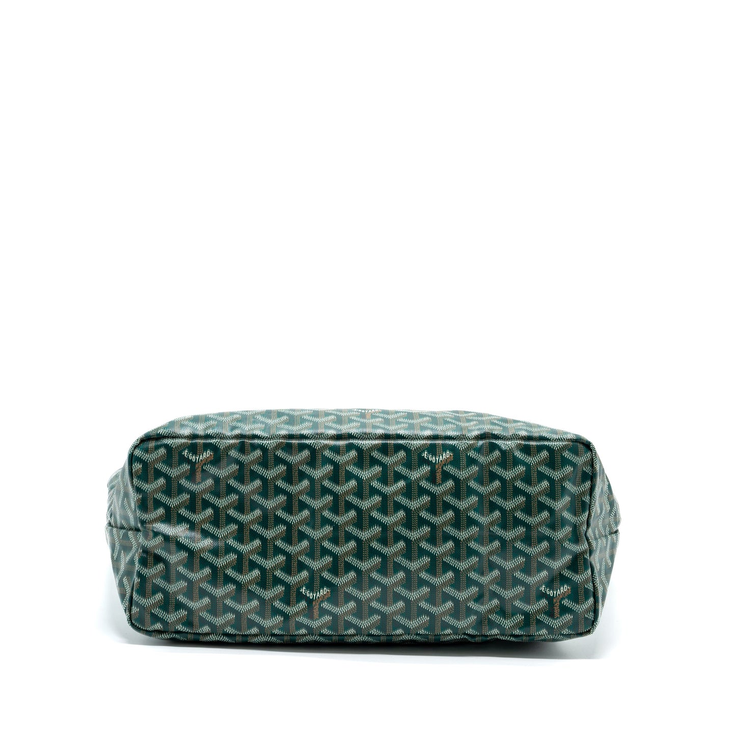 Goyard Saint Louis PM Tote Bag Canvas Green SHW