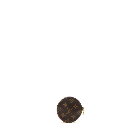 Louis Vuitton Round Coin Pouch Vivienne Bumper Car Monogram Canvas Multicolour GHW