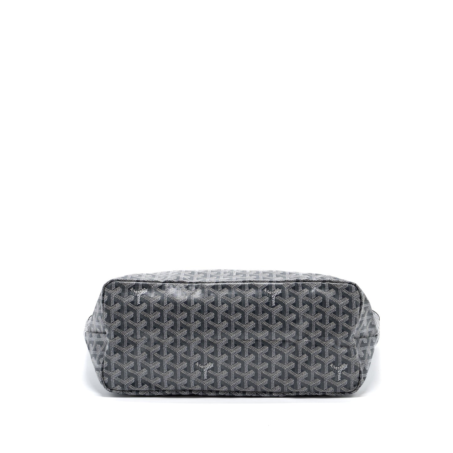 Goyard saint Louis pm tote bag goyardine canvas grey / multicoloured SHW