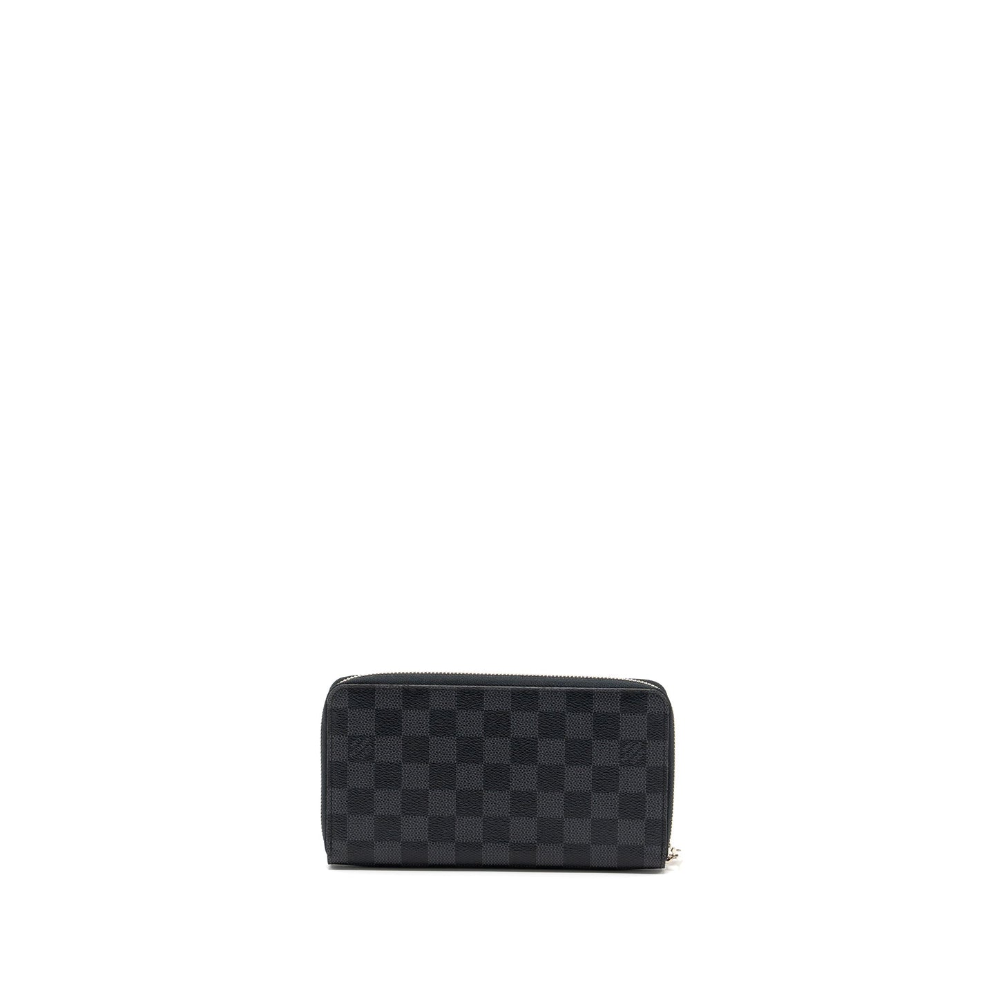 Louis Vuitton Zippy Organiser Damier Graphite Canvas Black SHW