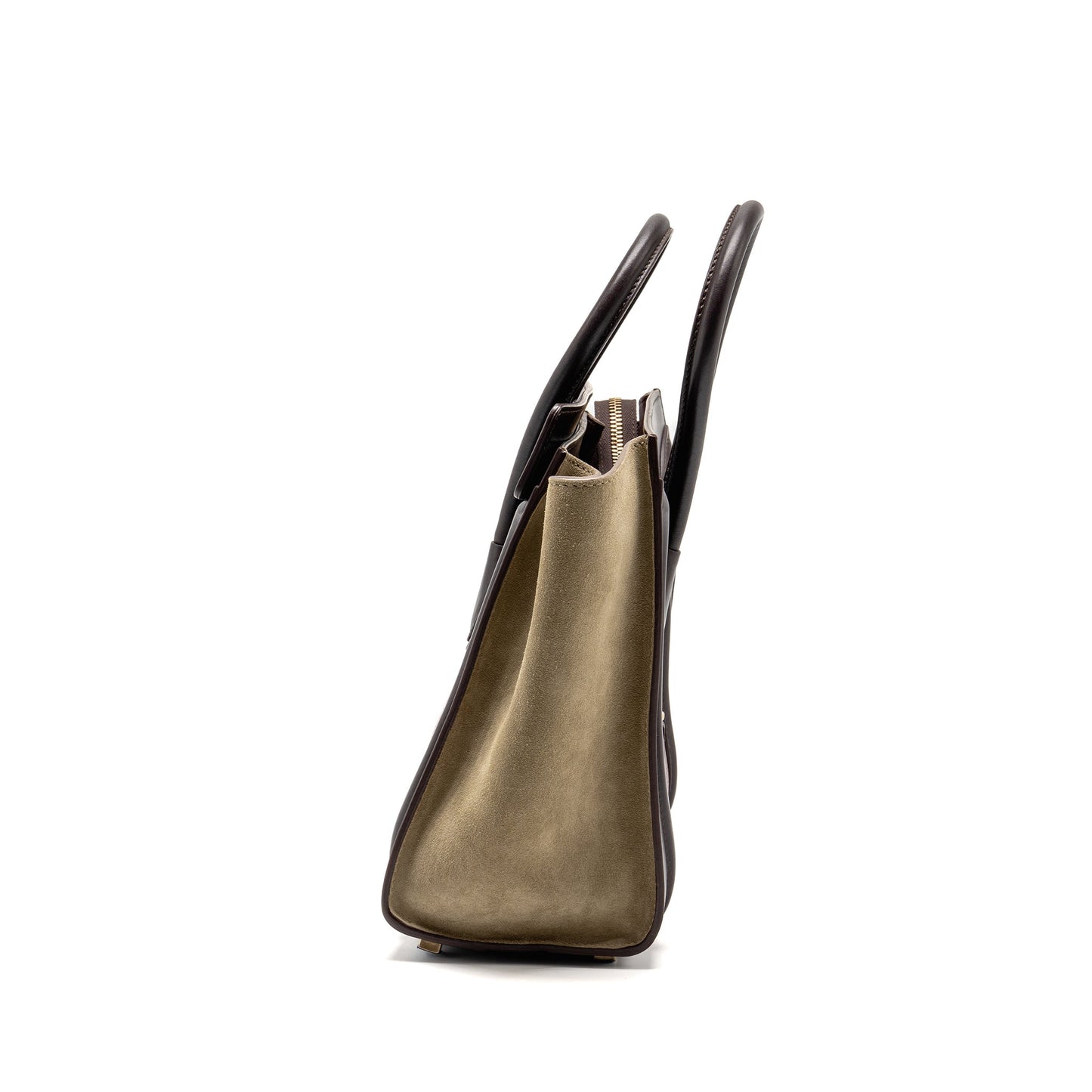 Celine Micro luggage bag leather multicolor