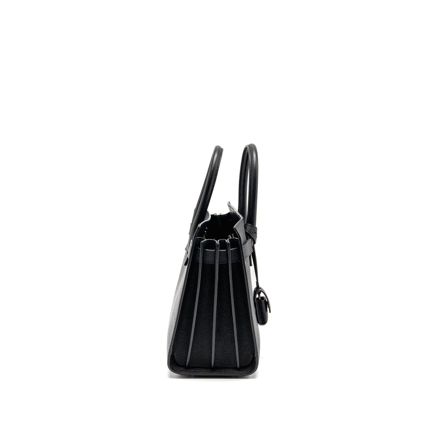 Saint Laurent sac de JOUR Grained Calfskin Black SHW