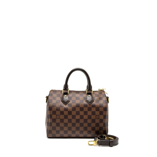 Louis Vuitton speedy bandouliere 25 damier ebene GHW