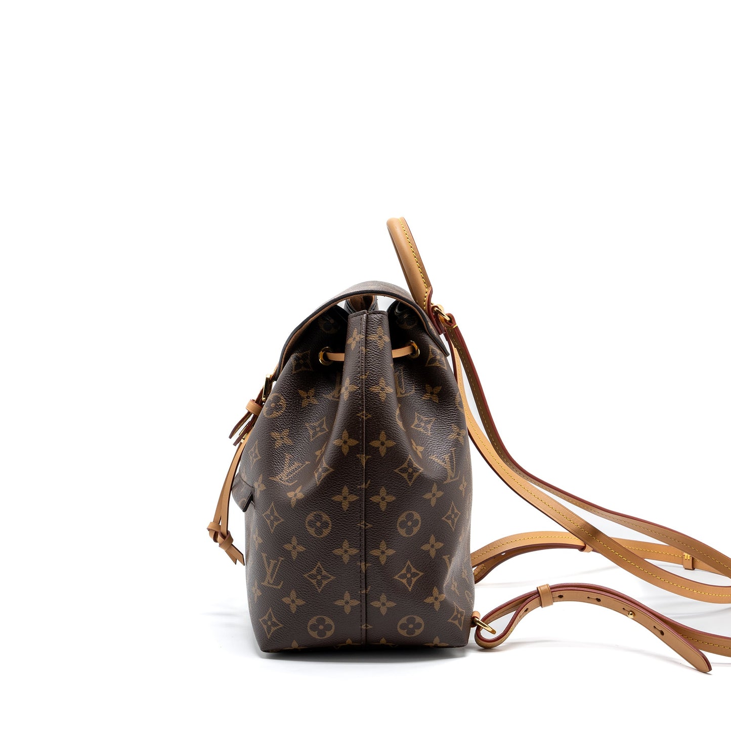 Louis Vuitton Montsouris PM backpack monogram canvas / leather GHW (New Version)