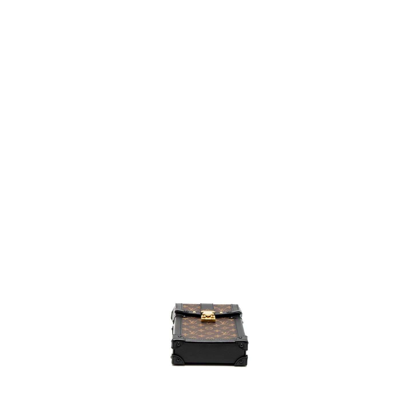 Louis Vuitton Vertical Trunk Pochette Monogram Canvas GHW