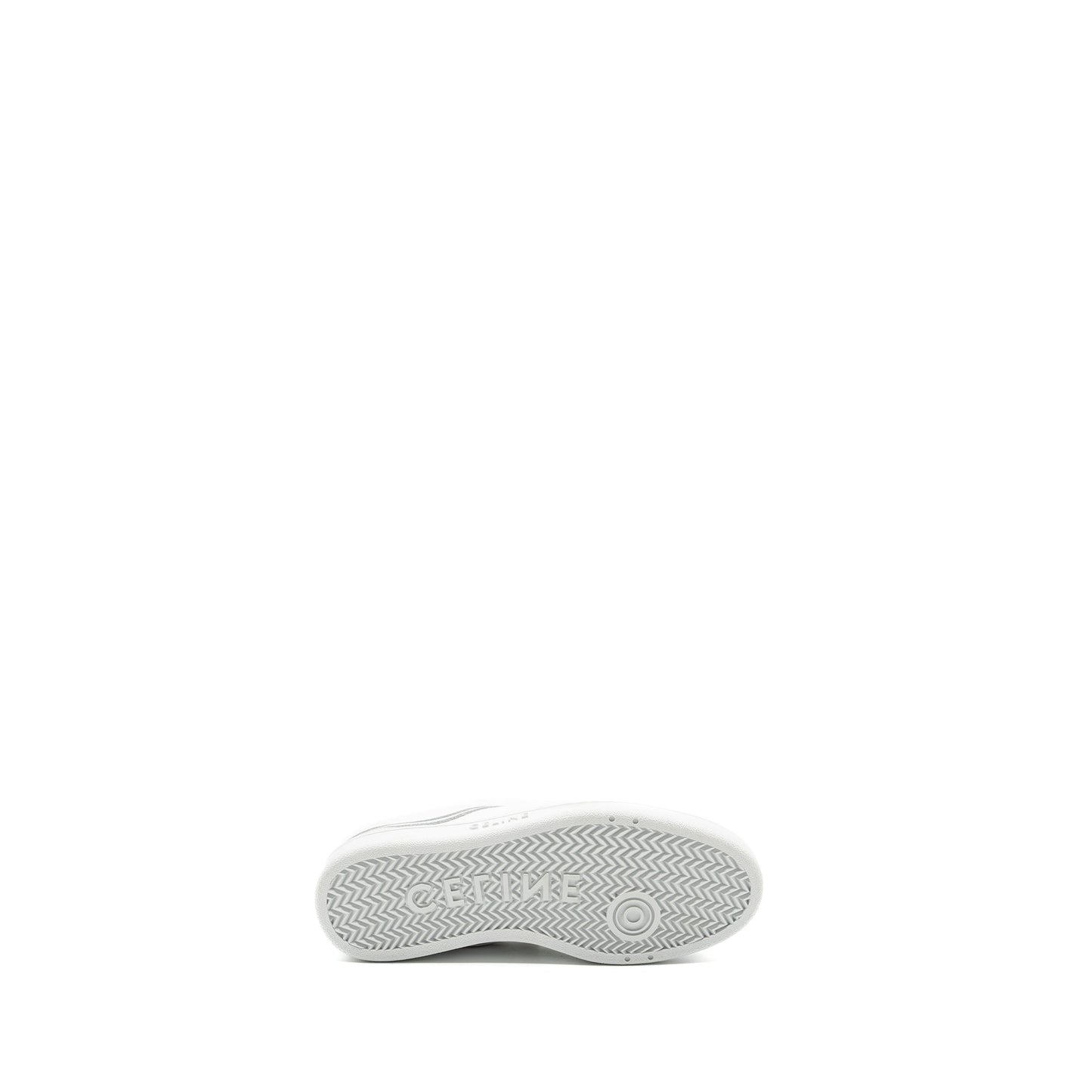 Celine size 40 low lace-up sneakers white