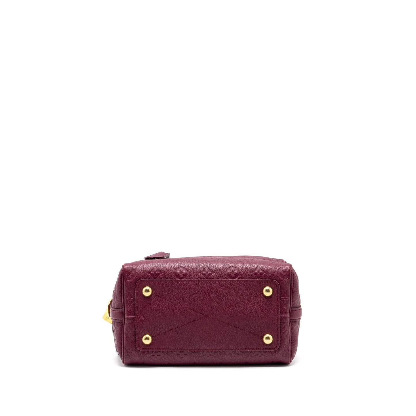 Louis Vuitton Speedy 25 Bandouliere Monogram Empreinte Purple GHW