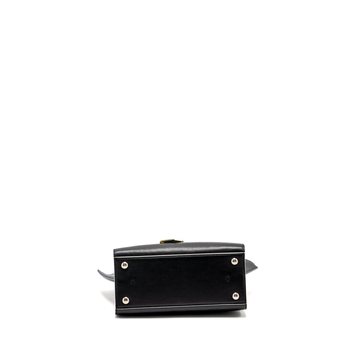 Fendi Mini 3jours Tote Bag Calfskin Black SHW
