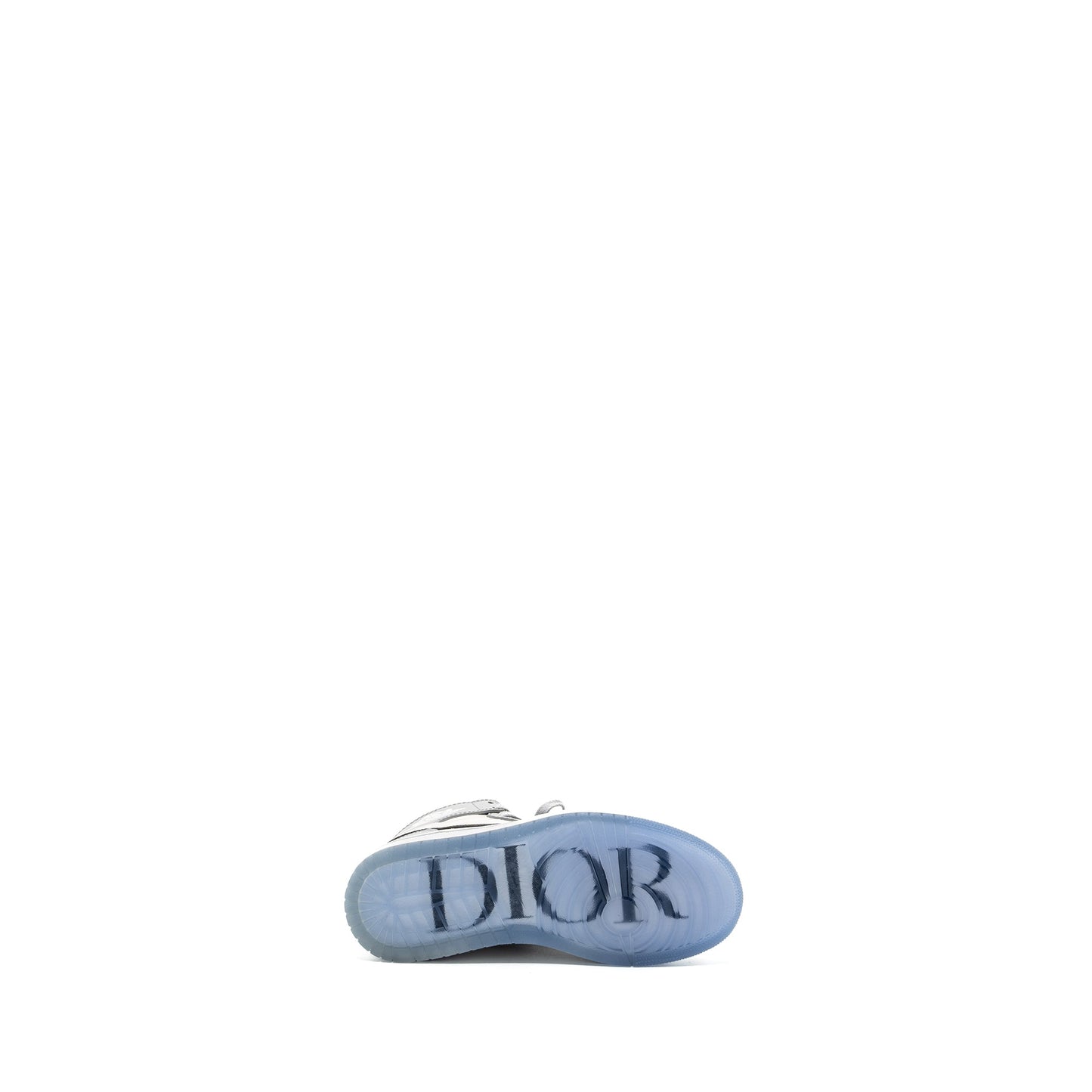 Dior x Air Jordan 1 Retro Size US 3.5 High Sneakers Grey/White