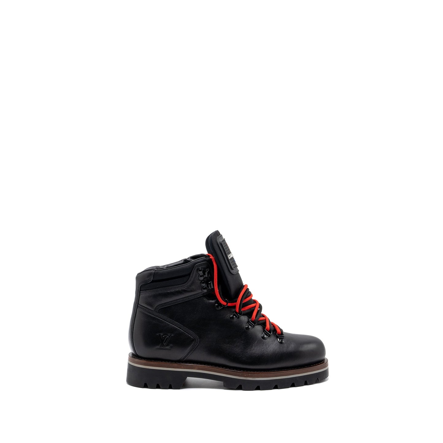 Louis Vuitton Size 8 Men’s Boots Leather Black/ Multicolour