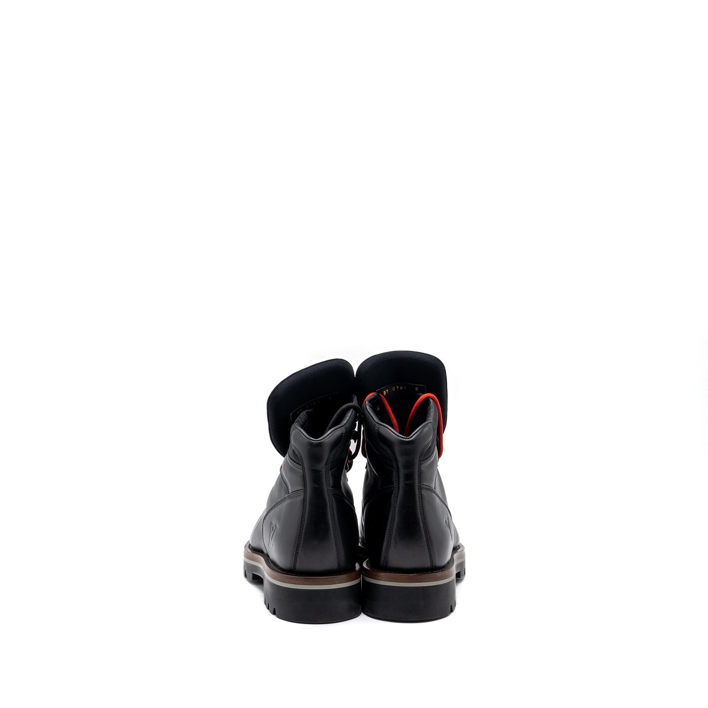 Louis Vuitton Size 8 Men’s Boots Leather Black/ Multicolour