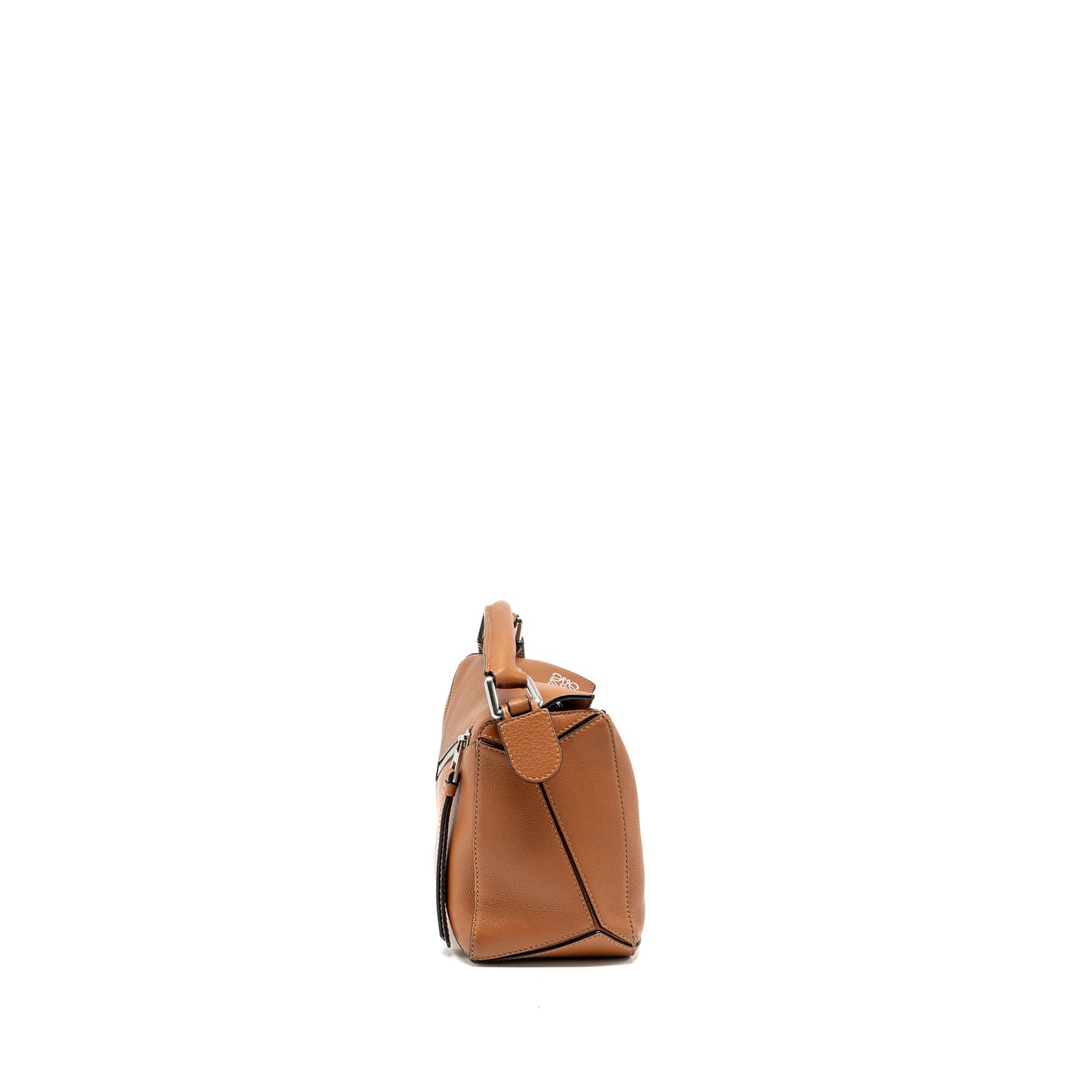 Loewe Small Puzzle Bag Calfskin Tan SHW