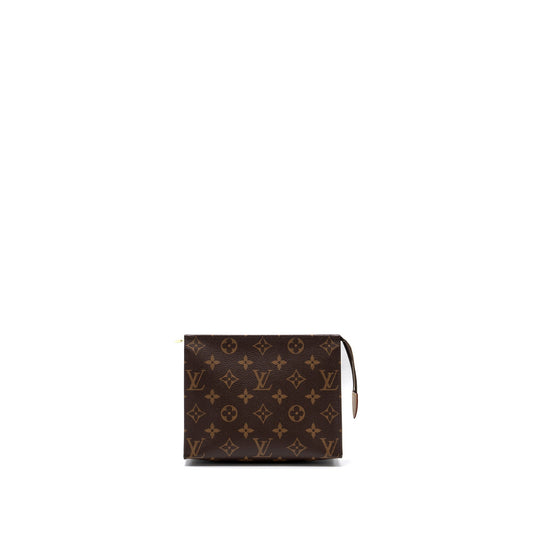 Louis Vuitton Toiletry Pouch 19 Monogram Canvas GHW