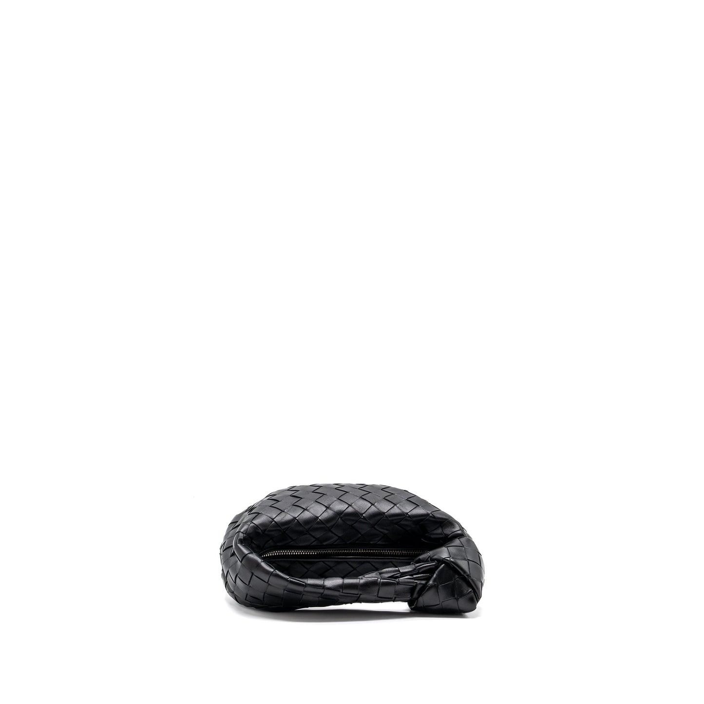 Bottega Veneta Mini Jodie Lambskin Black SHW