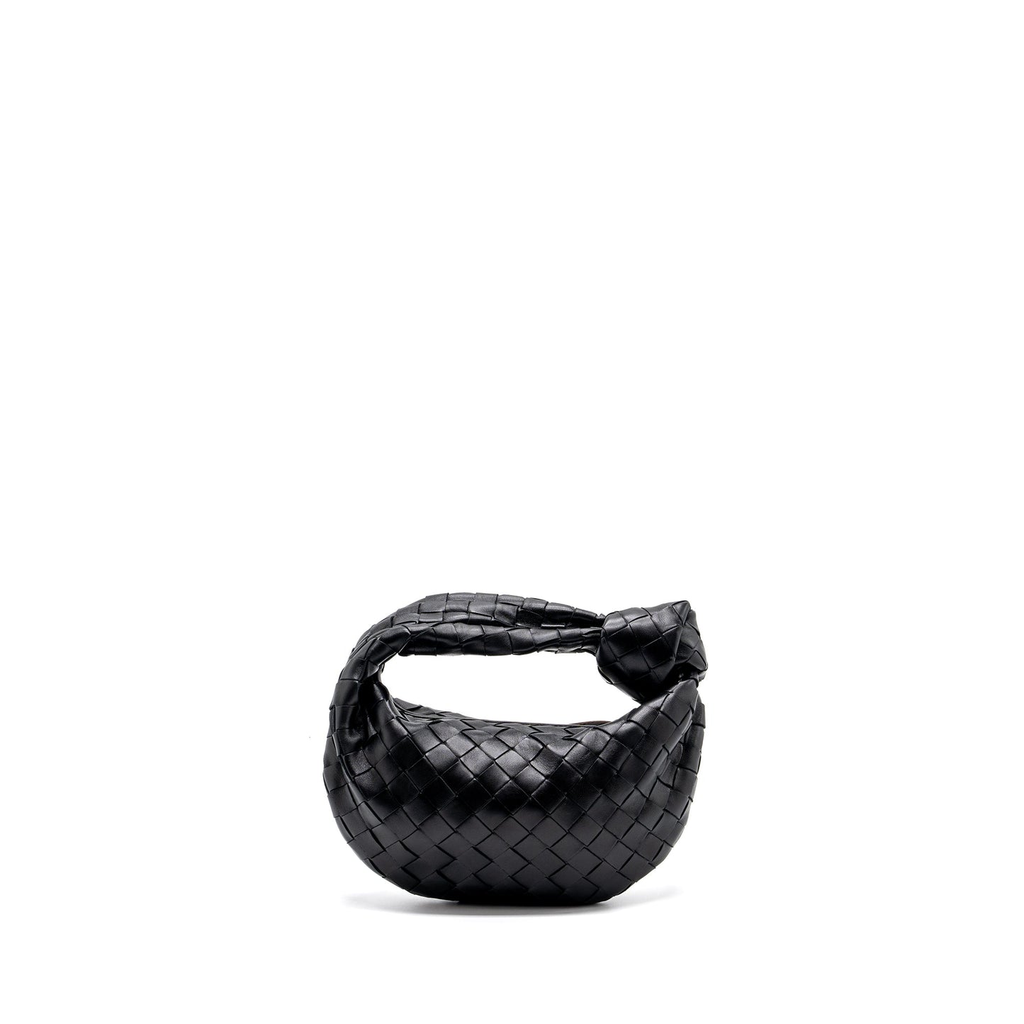 Bottega Veneta Mini Jodie Lambskin Black SHW