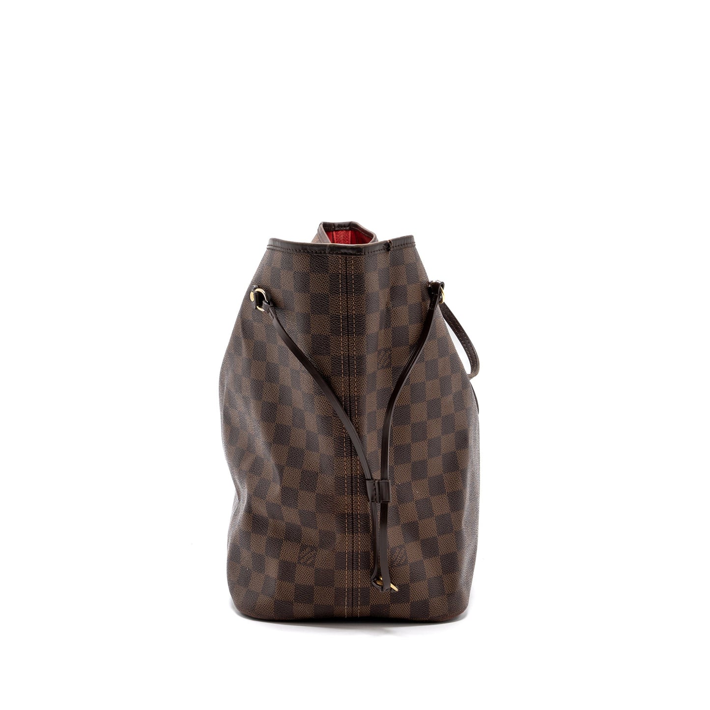 LOUIS VUITTON NEVERFULL DAMIER EBENE GM GHW