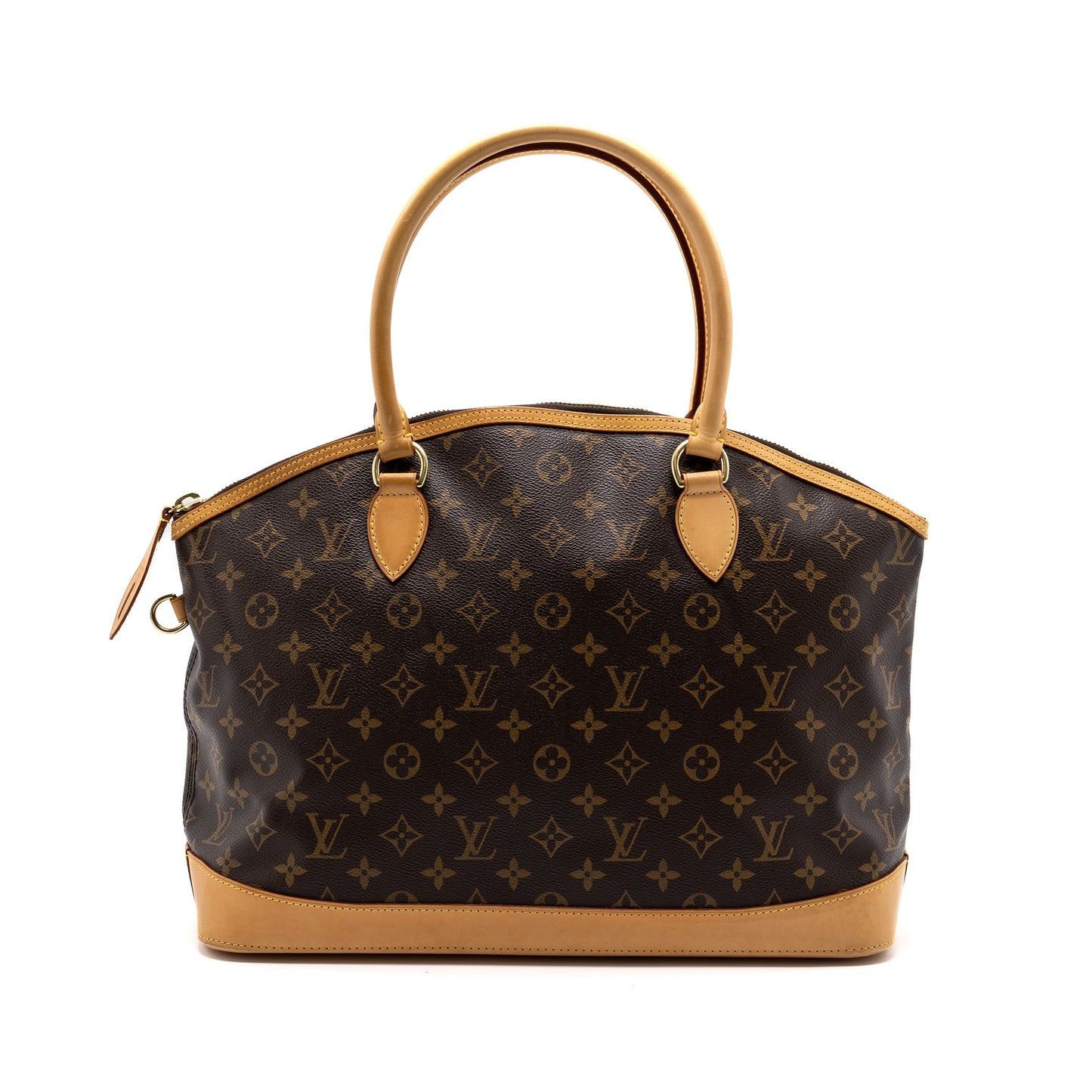 Louis Vuitton Zipper Tote bag monogram canvas GHW