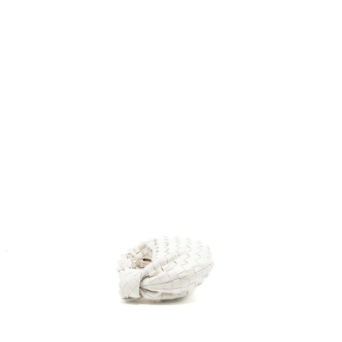 Bottega Veneta Mini Jodie lambskin white GHW