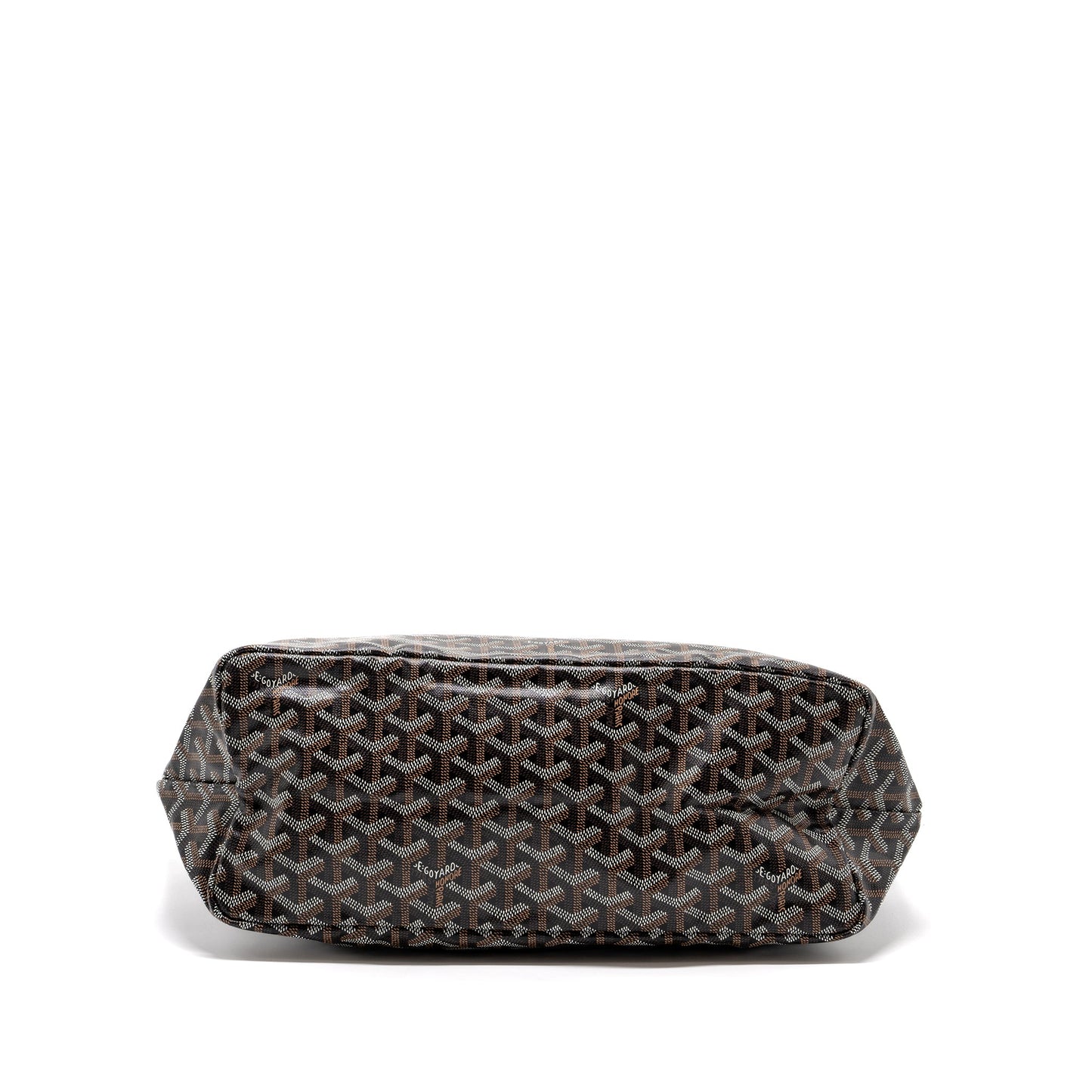 Goyard Saint Louis PM tote bag goyard line canvas black SHW