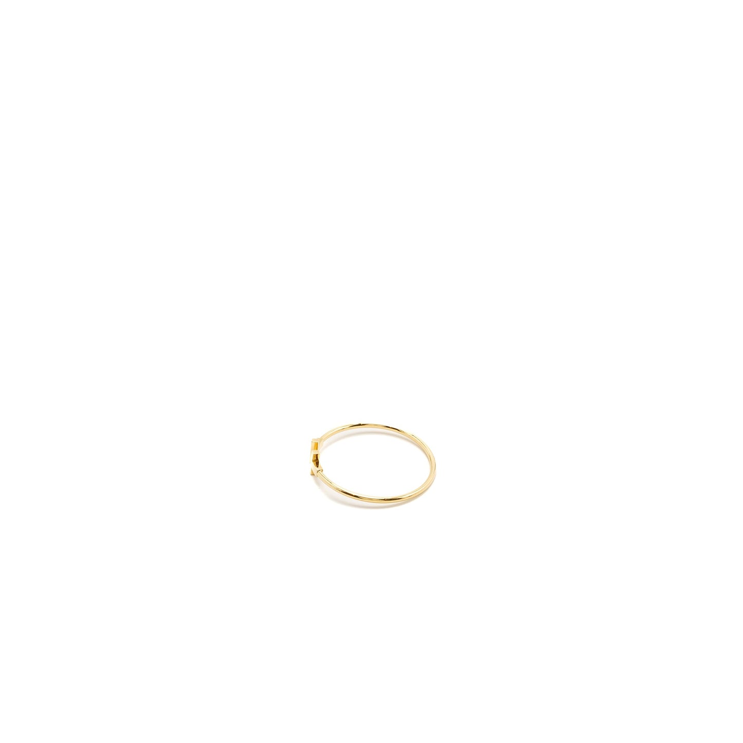 Tiffany Size Small T Wire Bracelet 18K Gold