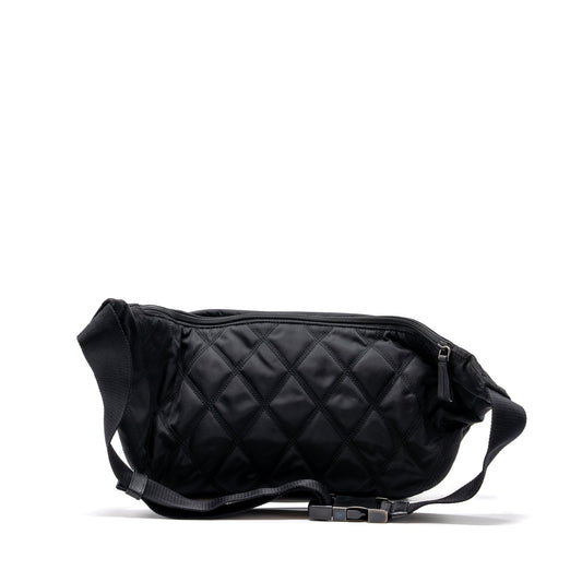 Prada Bum Bag Nylon Black SHW