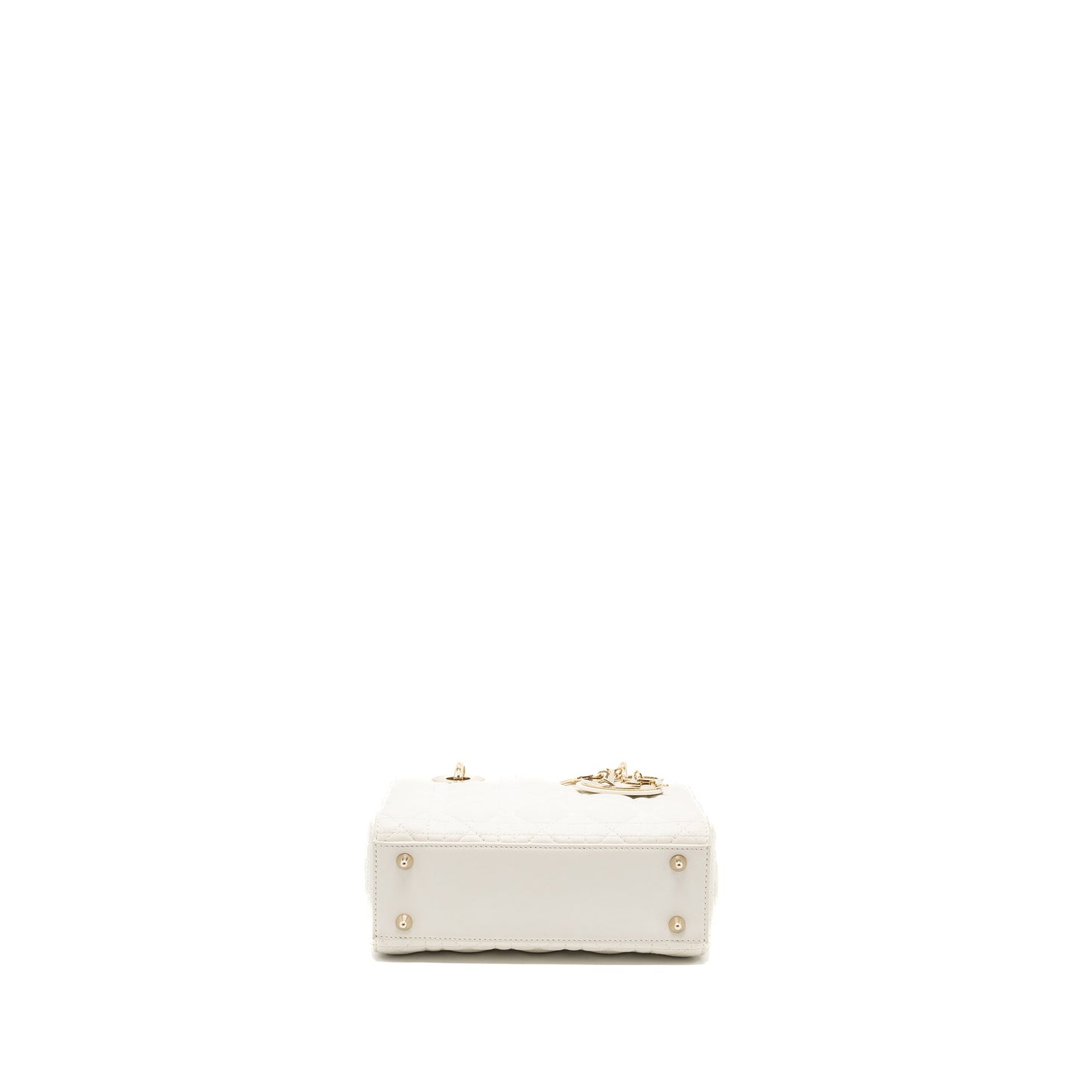 Dior Small Lady My ABCDior Lambskin White LGHW