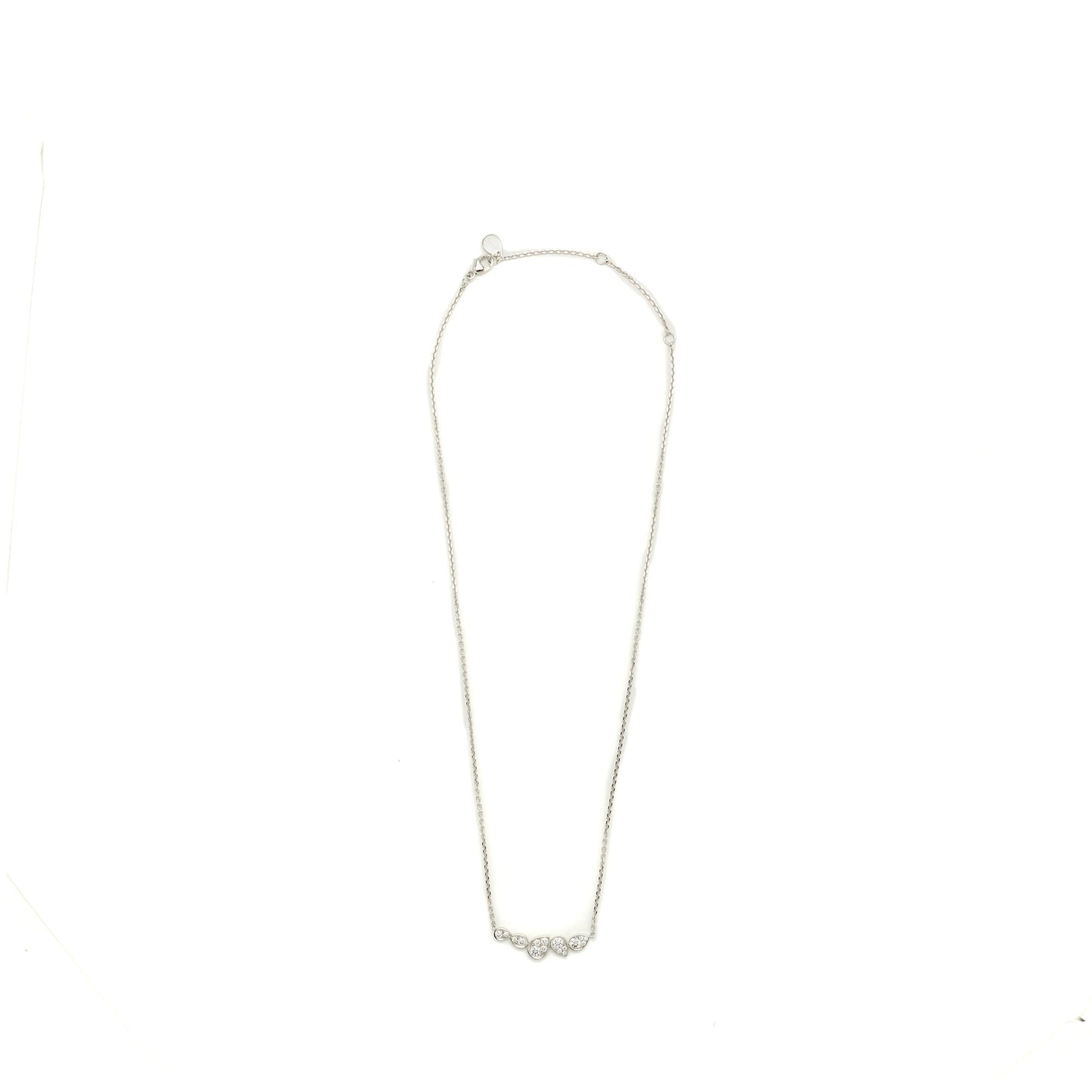 Chaumet Josephine ronde d’aigrettes necklace white gold with diamonds