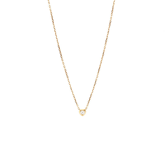 Cartier Diamants Legers Necklace Rose Gold, Diamond
