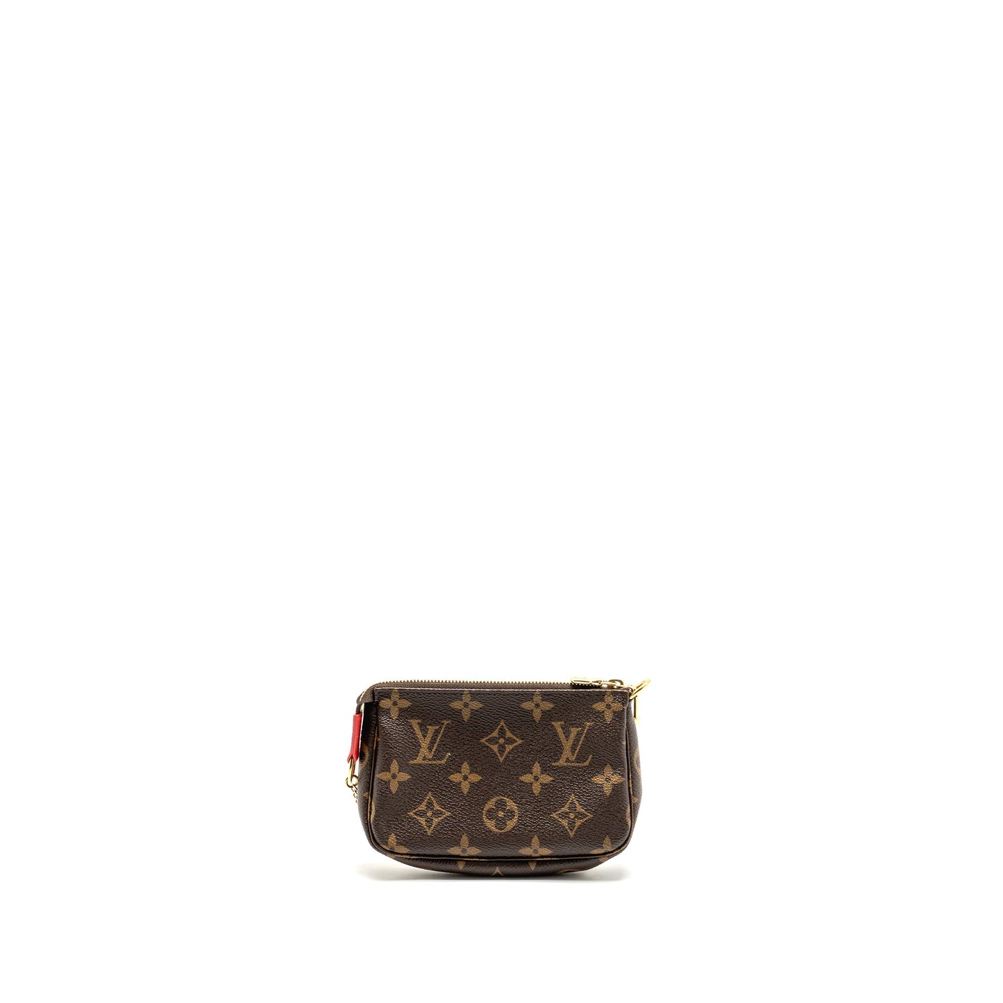 Louis Vuitton mini pochette accessories Vivienne holiday limited monogram canvas GHW