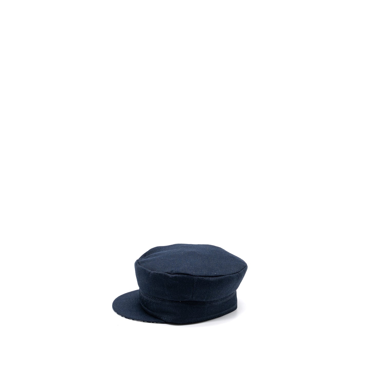 Luxury Dior size 58 cap denim dark blue