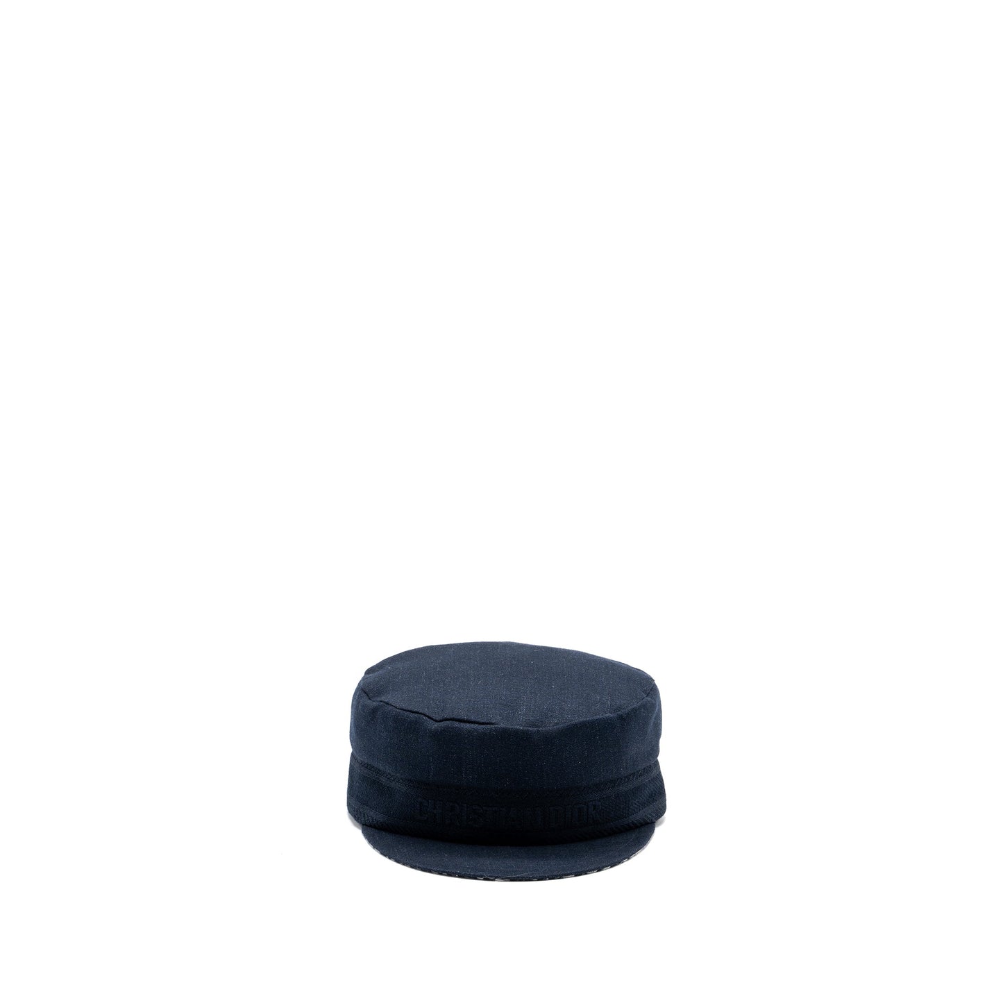 Luxury Dior size 58 cap denim dark blue